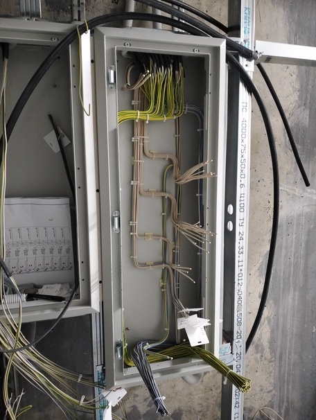 Расключение электрических щитов